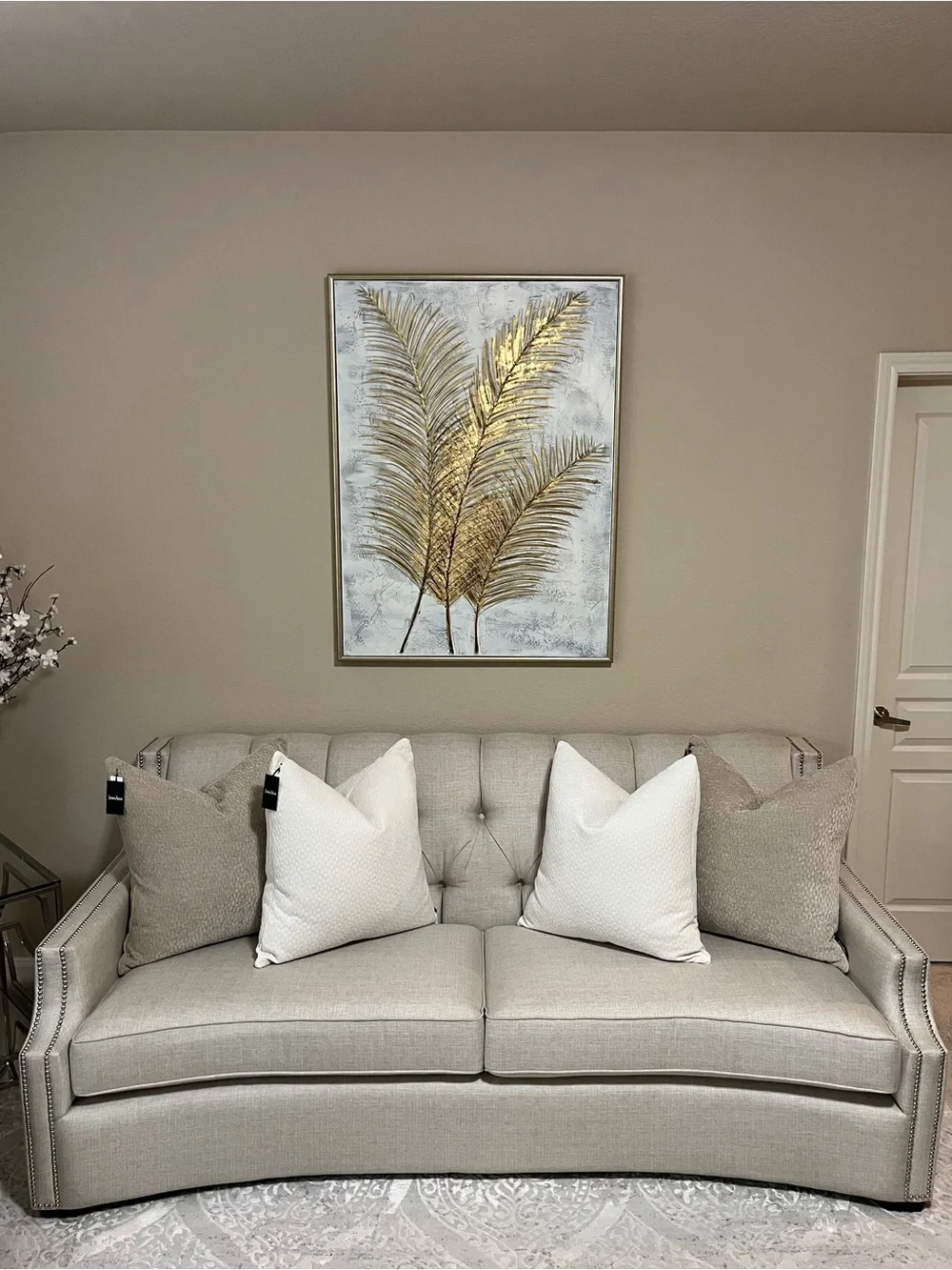 1-NWT NEIMAN MARCUS TEXTURE VELVET DESIGN DECORATIVE PILLOW (NH6200)